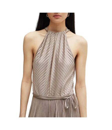Combinaison sans manches exuma femme beige Hugo Boss