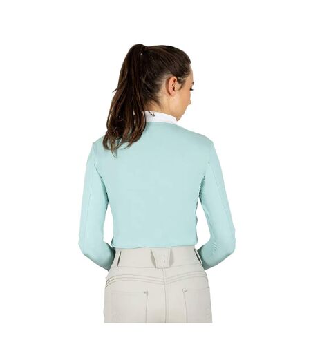 Chemise De Compétition Manches Longues Elrick Show Femme Bleu Glacier Coldstream