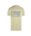 T-shirt Motif/style Fissuré Homme Beige Sable Cavalli Class-1