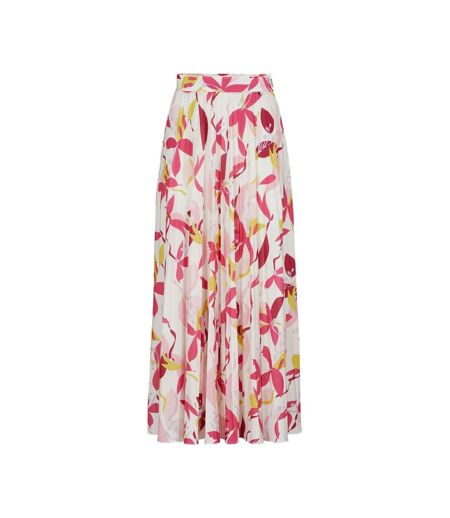 Womens/ladies Erikes Skirt White Multicoloured Boss