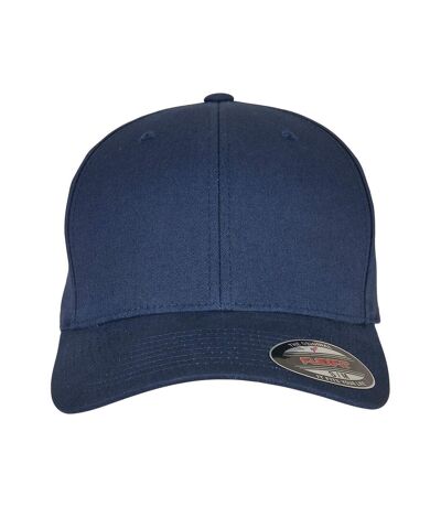 Unisex adult cotton twill baseball cap navy Flexfit