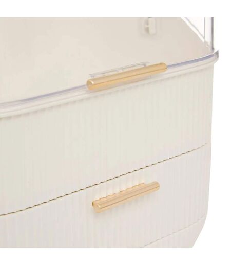 Organiseur Bulle 3 Tiroirs Alba 38cm Beige