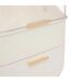 Organiseur Bulle 3 Tiroirs Alba 38cm Beige-3