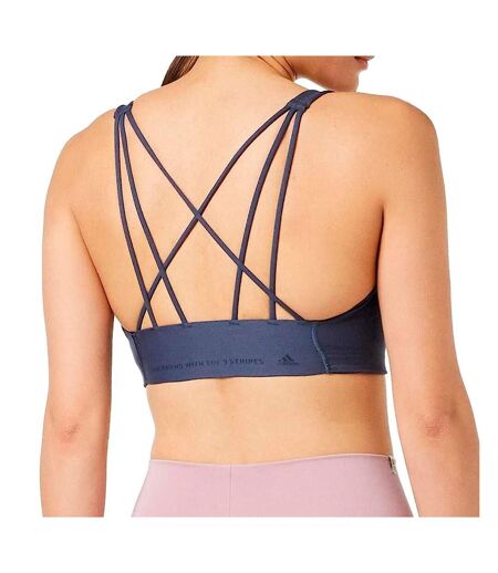Brassière marine femme adidas cf sto ms bra - xs a-c