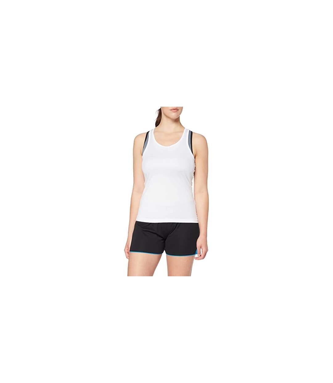 Débardeur active poly femmes blanc Stedman-3