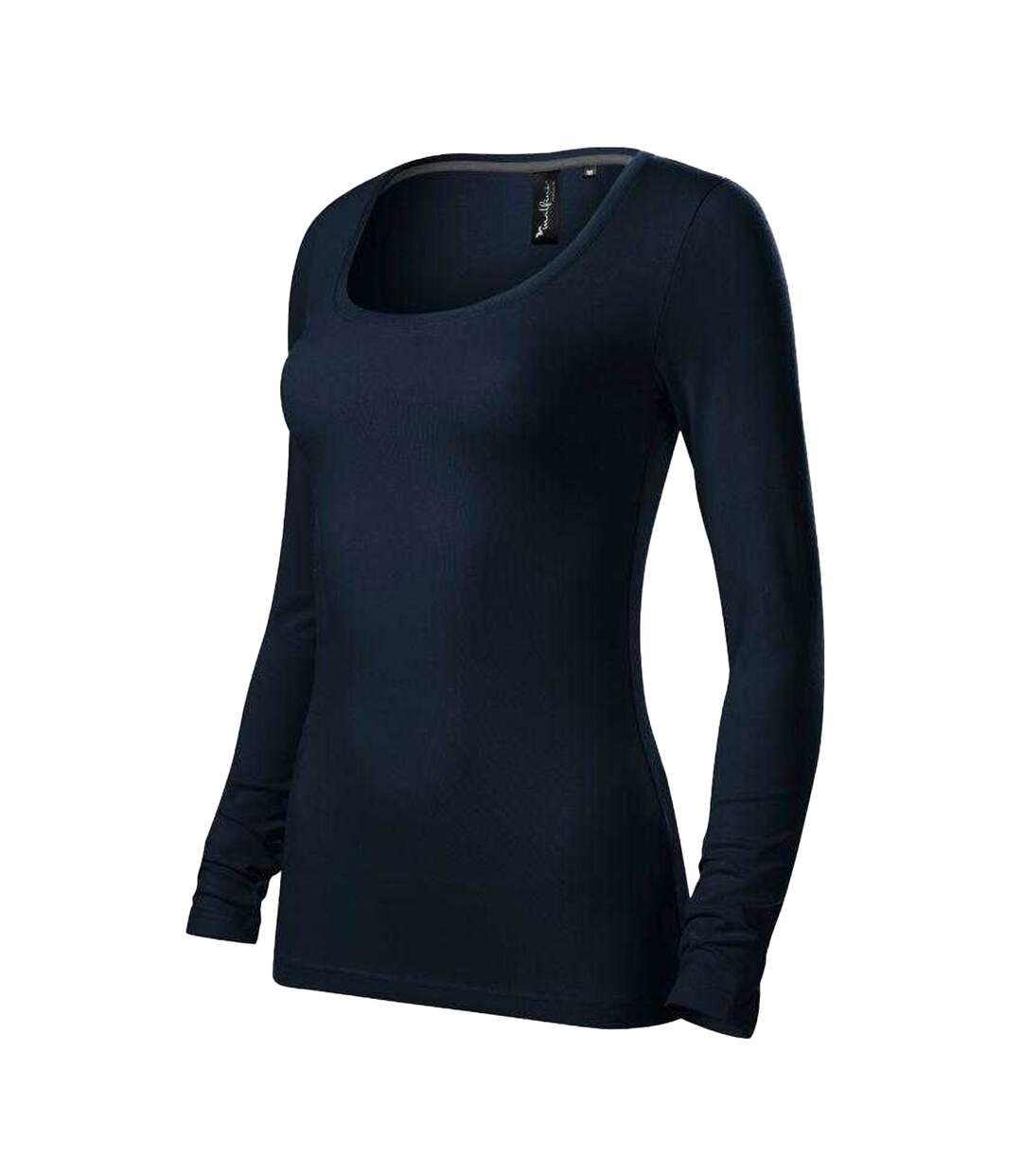 T-shirt Brave Femme Bleu Marine Foncé Malfini-3