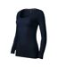 T-shirt Brave Femme Bleu Marine Foncé Malfini-3
