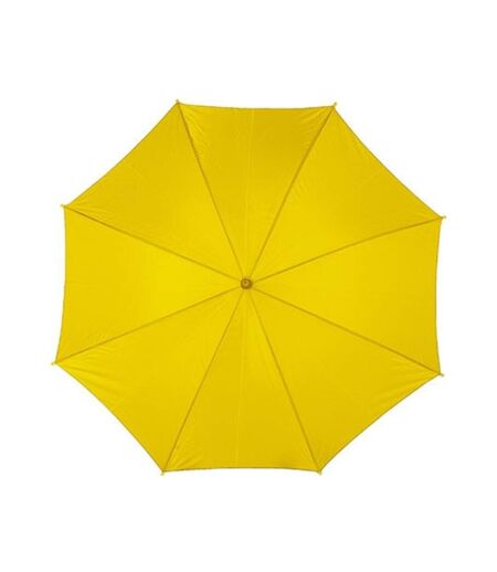 Parapluie Droit Motif/style Poignée En Bois Cork 89 Cm X 103 Cm Jaune L-Merch