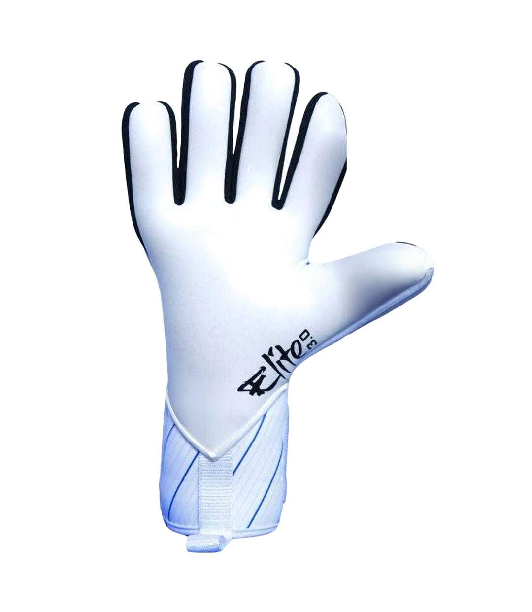 Gants De Gardien De But Elite 3.0 Giga Adulte Blanc Bleu Precision-2