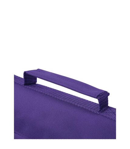 Quadra Classic Reflective Book Bag (Purple) (One Size)