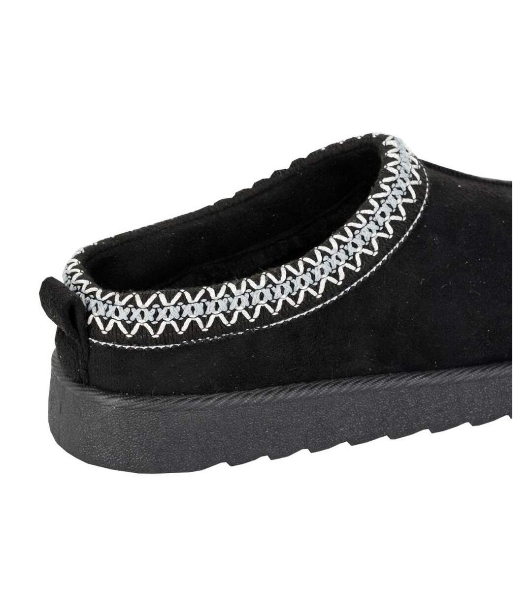 Chaussons Mules Dana Femme Noir Cipriata-3