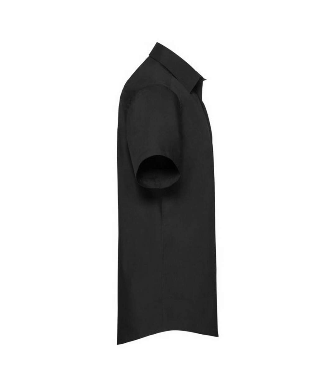 Chemise à manches courtes Russell Collection pour homme (Noir) - UTBC1020