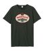 T-shirt Style Motorhead 50th Emblem Patch Adulte Charbon Amplified-1