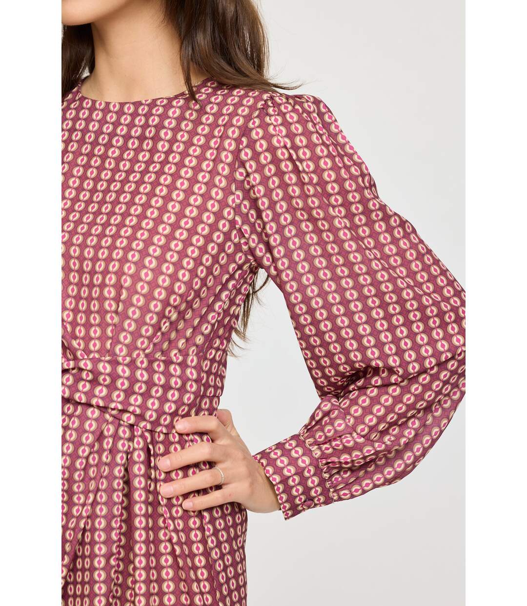 Robe Labelle Bordeaux-3