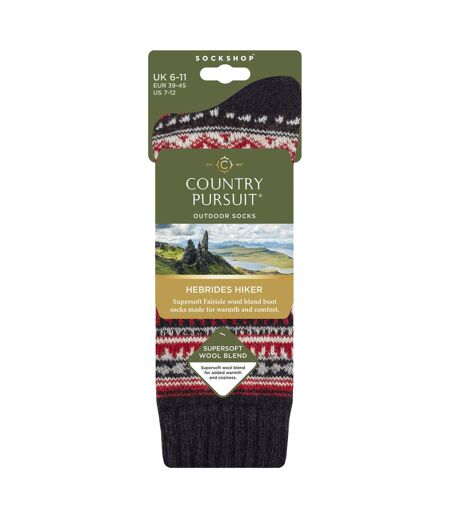 C Country Pursuit - Chaussettes Homme Laine Mélangée | Randonnée Bottes