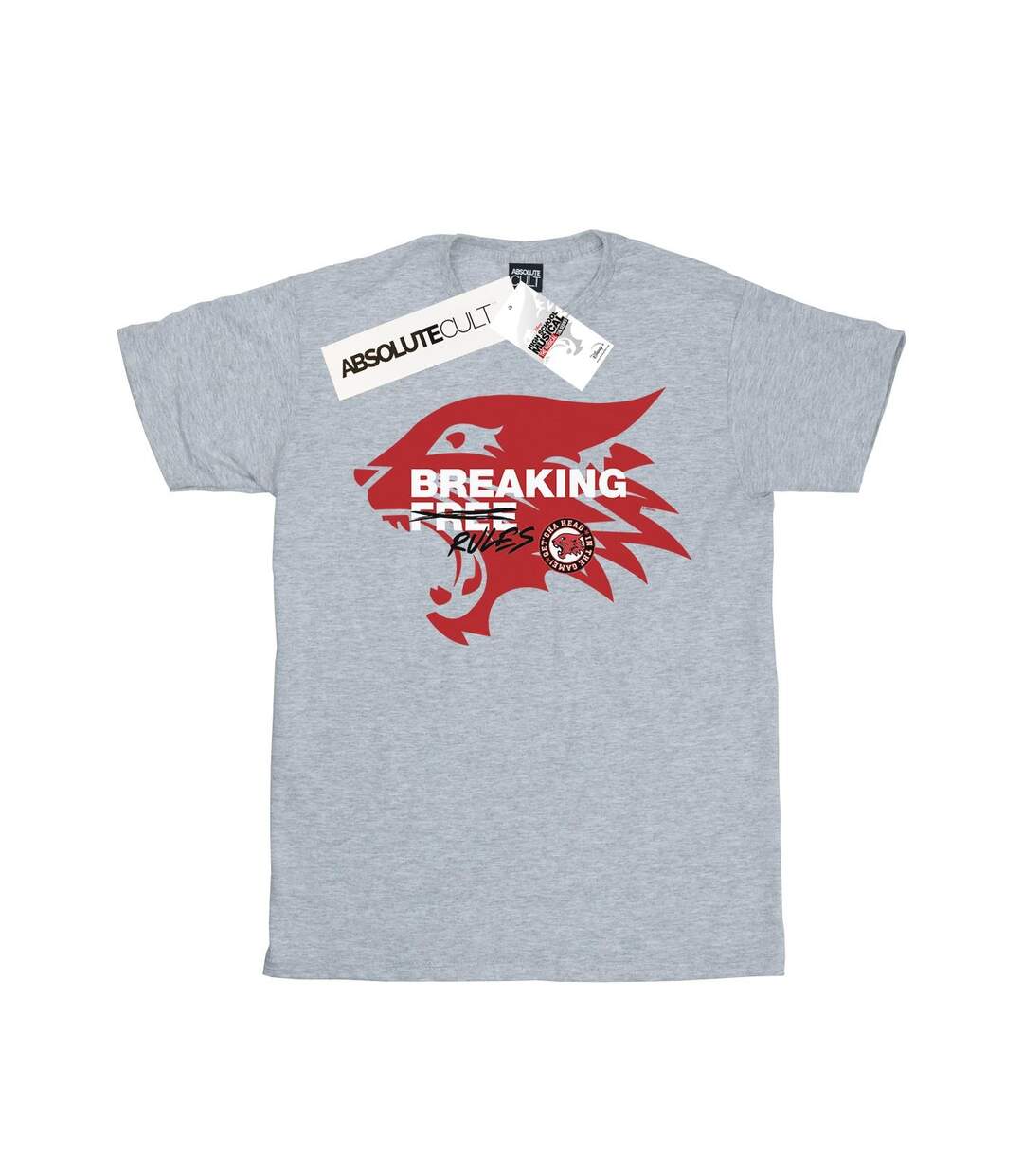 Disney Femmes/Les femmes High School Musical The Musical Breaking Rules T-Shirt Boyfriend en coton (Gris sportif) - UTBI28195-1