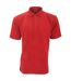 UCC 50/50 Mens Plain Piqué Short Sleeve Polo Shirt (Red) - UTBC1194