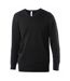 Kariban Mens Cotton Acrylic V Neck Sweater (Dark Grey) - UTPC3815