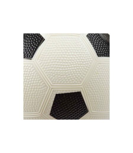 Jouet pour Chien Ballon de Foot 20cm Blanc & Noir