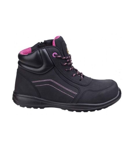 Amblers Safety Womens/Ladies Composite Safety Boots With Side Zip (Black) - UTFS4737
