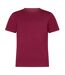 T-shirt luxury enfant bordeaux HRM-1