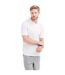 Polo hommes blanc Stedman-2