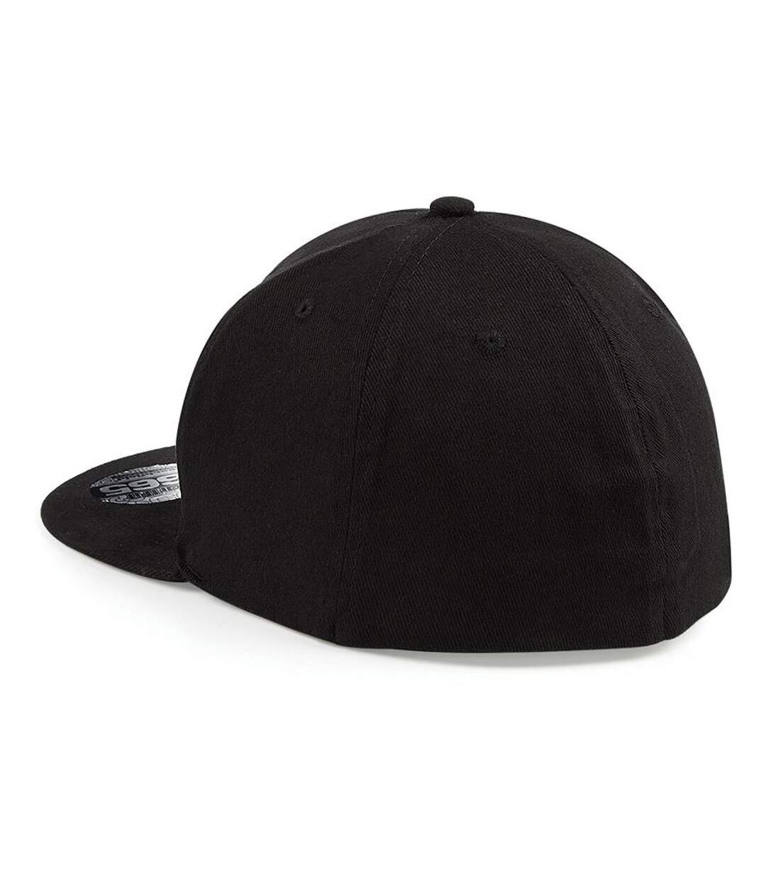 Casquette visière plate homme noir Beechfield-2