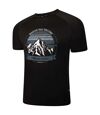 Dare 2B Mens Righteous II Mountain Recycled T-Shirt (Black) - UTRG7563
