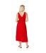 Robe mi-longue femme rouge Dorothy Perkins