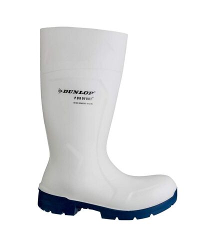 Dunlop Food Multigrip Safety Wellington Boots (White) - UTFS2919