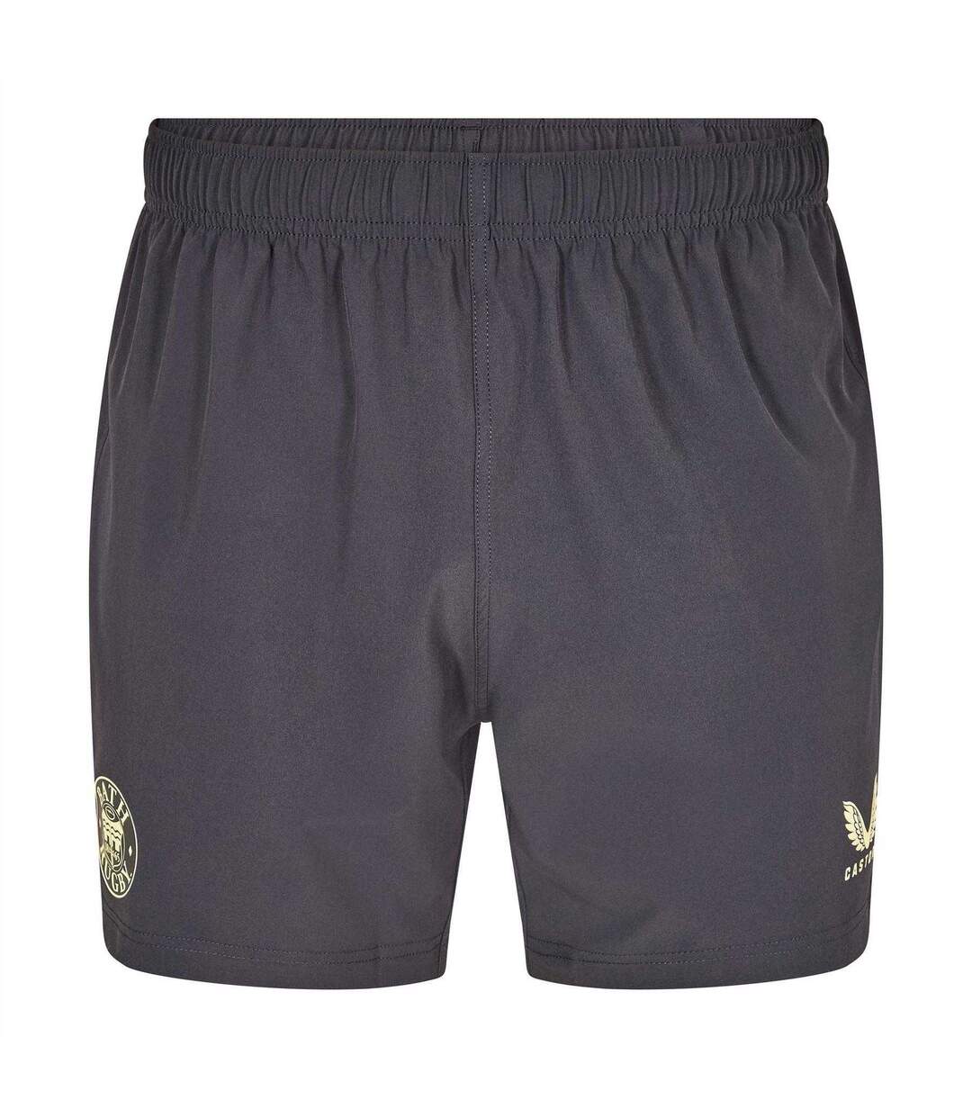 Womens/ladies Performance Bath Rugby Shorts Caviar Castore-1