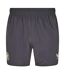 Womens/ladies Performance Bath Rugby Shorts Caviar Castore-1