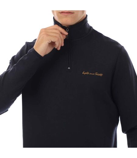 Mens Academy Fly Fleece Tracksuit Navy Lyle & Scott