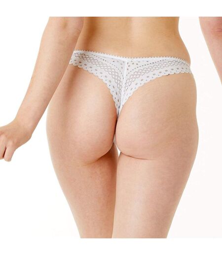 Tanga brésilien blanc Instinct