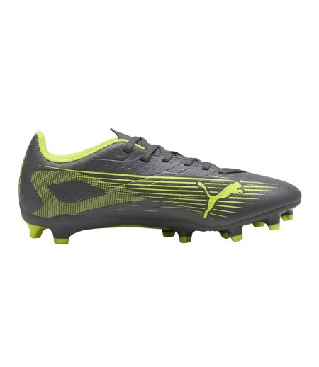 Womens/ladies Ultra 5 Play Firm Ground Football Boots Matt Silver Puma