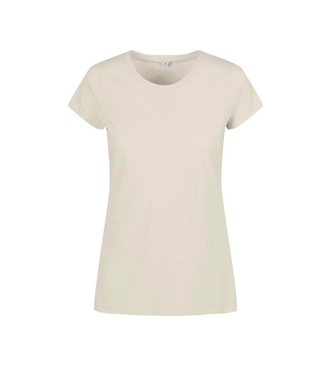 T-shirt basic femme sable Build Your Brand