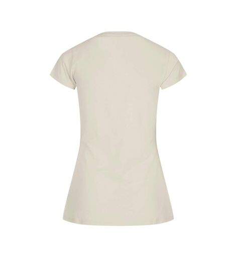 Build Your Brand Womens/Ladies Basic T-Shirt (Sand)