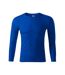 T-shirt Manches Longues Progress Homme Bleu Malfini-1