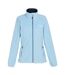 Womens/ladies Floreo Iv Full Zip Fleece Jacket Clear Sky Regatta-1