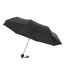Bullet 21.5in Ida 3-Section Umbrella (Pack of 2) (Black) (9.4 x 38.2 inches)