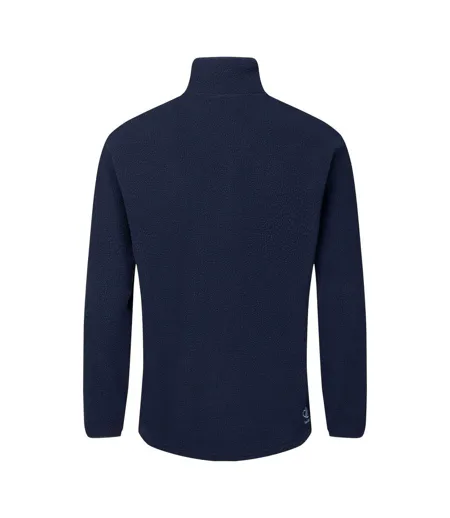 Mens Twin Tip Snap Fleece Top Navy Dare 2B