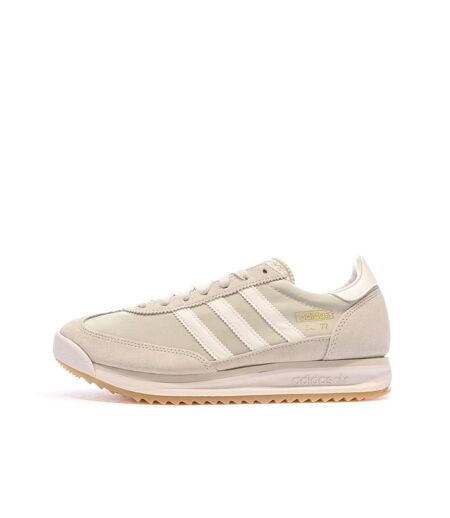 Baskets beige/rose/gris homme adidas sl 72