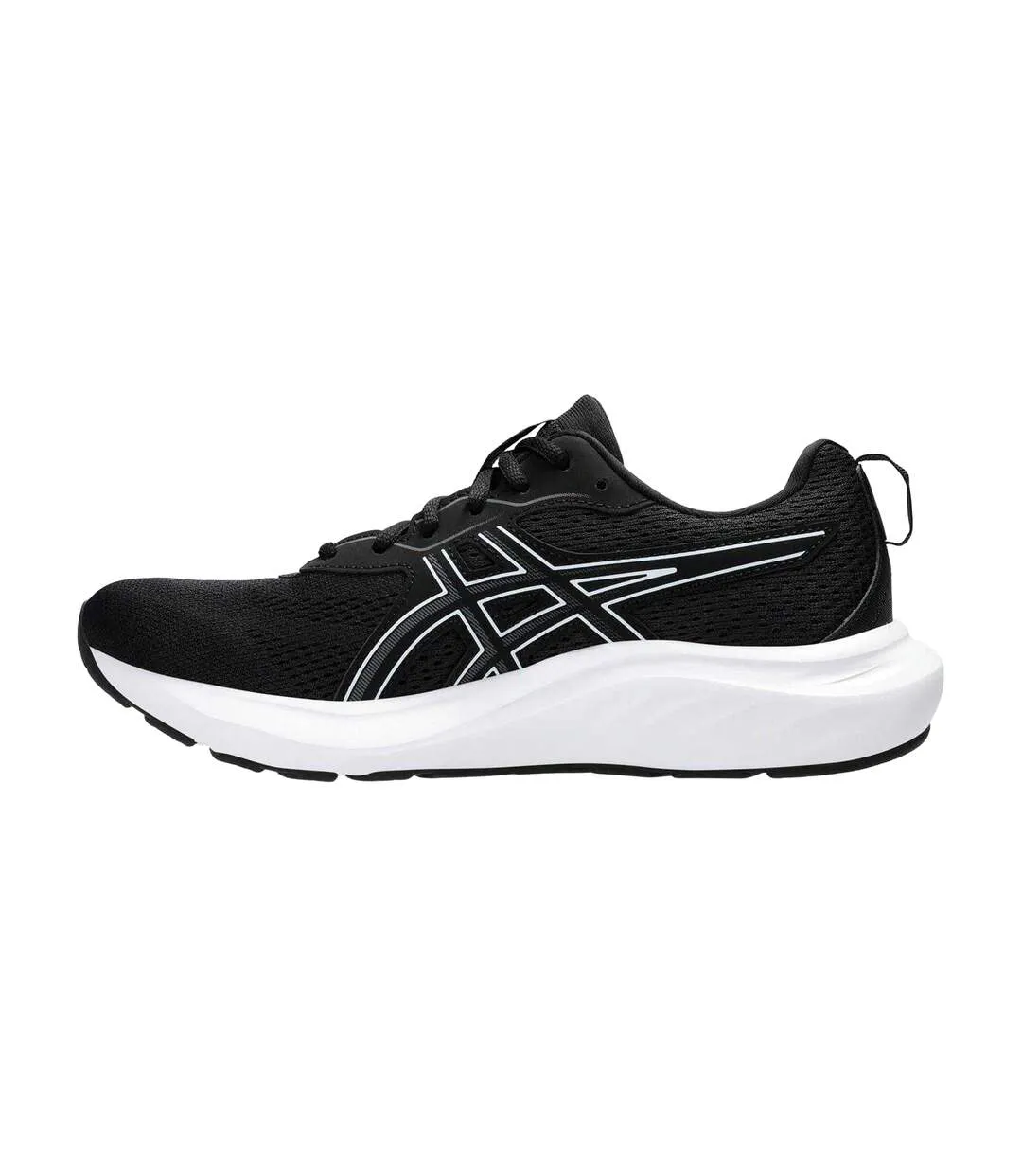 Chaussures Contend Femme Noir Blanc Asics-3