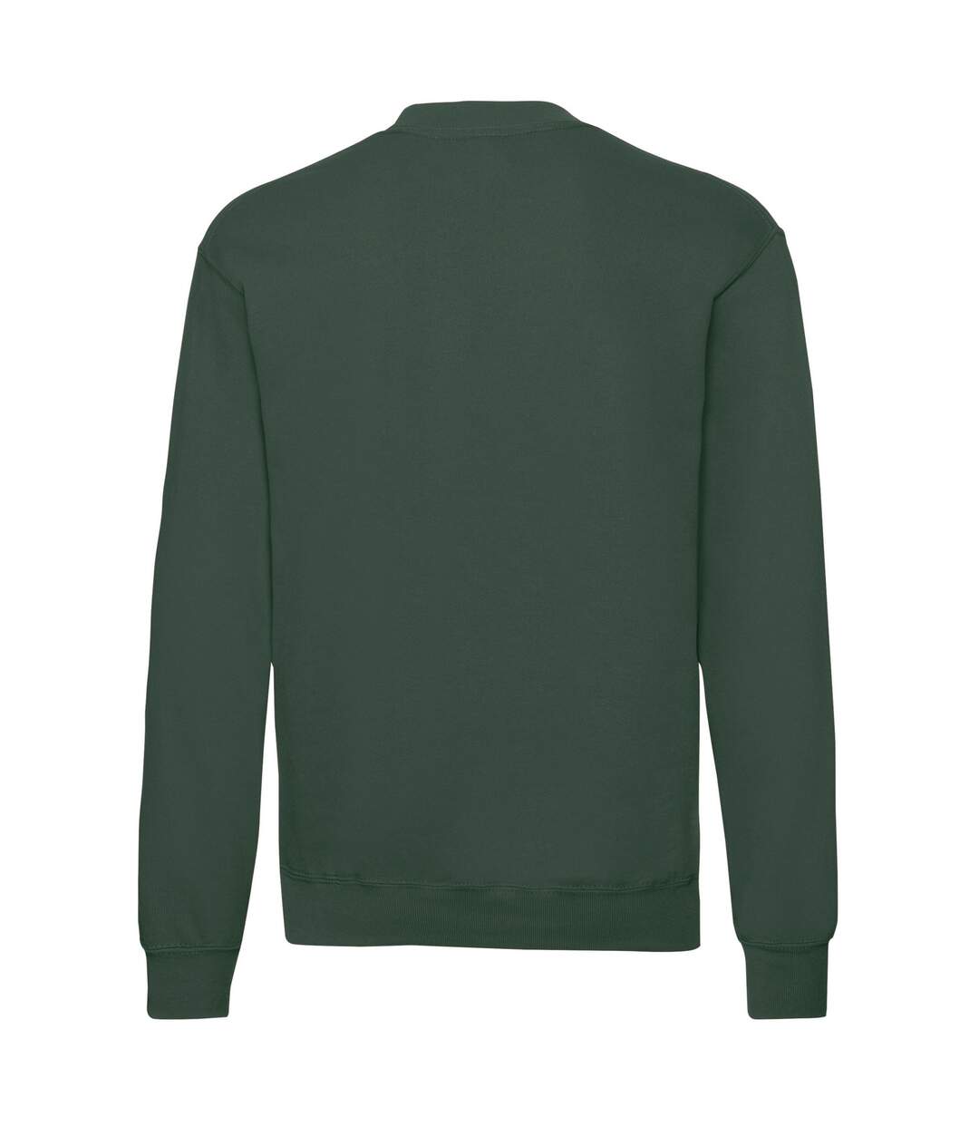 Sweat homme vert bouteille Fruit of the Loom-2