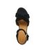 Sandales Motif/style Corde Décorative Ischia Femme Noir Geox-4