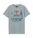 T-shirt Send A Message Adulte Bleu Amplified-1