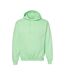 Sweatshirt à capuche unisexe vert menthe Gildan