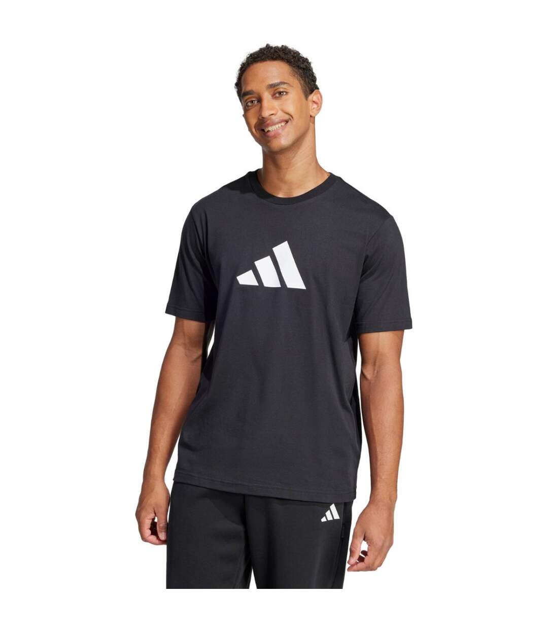 T-shirt Future Icons Homme Noir Adidas-1