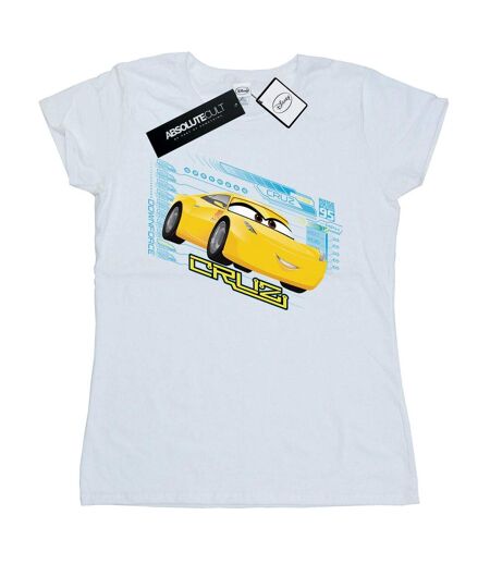 Disney - T-shirt CARS CRUZ RAMIREZ - Femme (Blanc) - UTBI13850