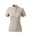 Womens/ladies Focus Pique Polo Shirt Ice Grey Malfini-1